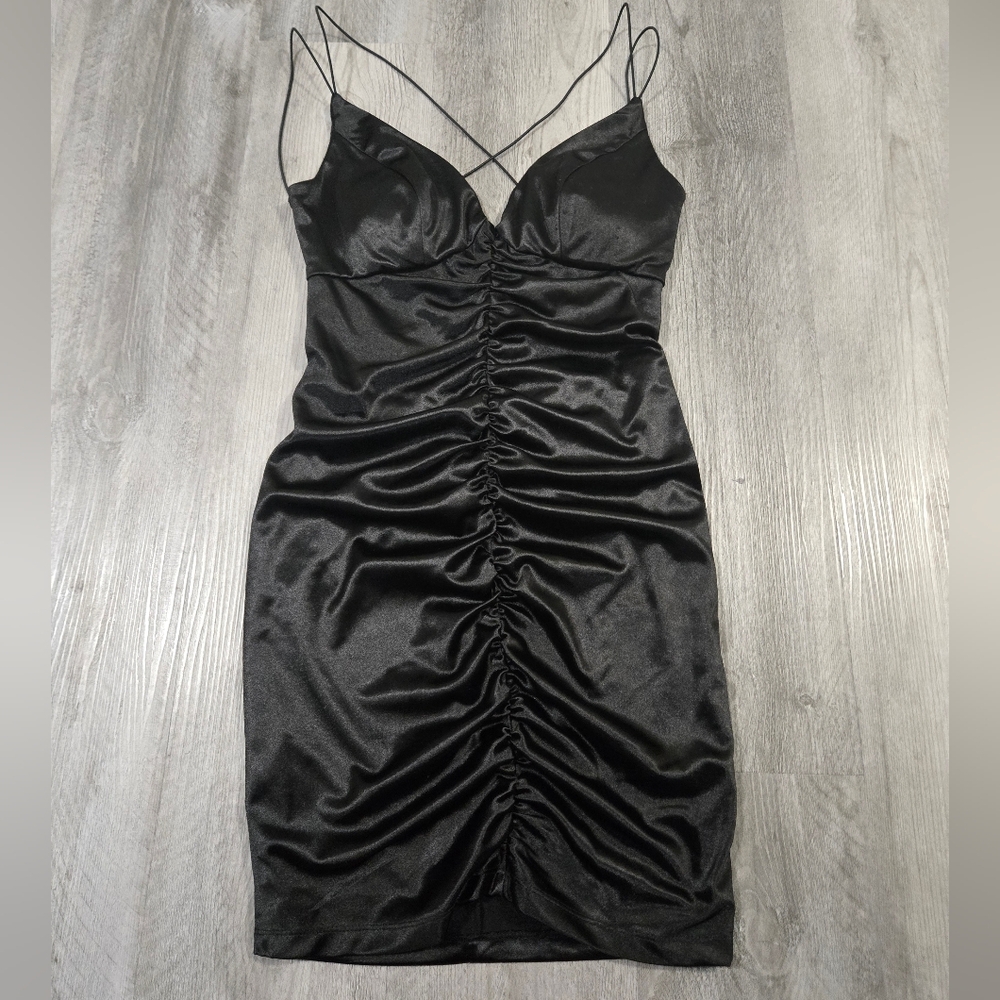 Black Backless Dress